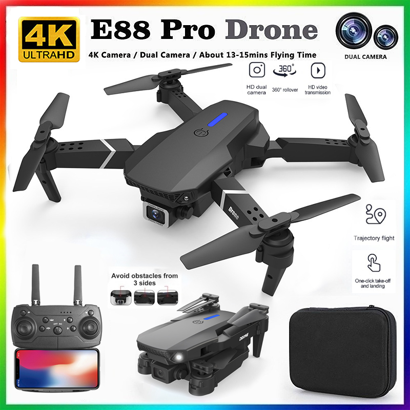 Drone Rc Harness - 2026 NIEUWE E88 Professionele HD 4K