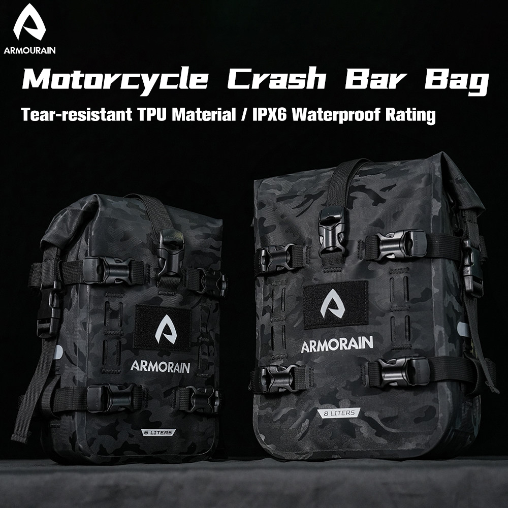 Heavy Lift Drone Frame - Motorcycle Crash Bar Bag TPU Waterdichte