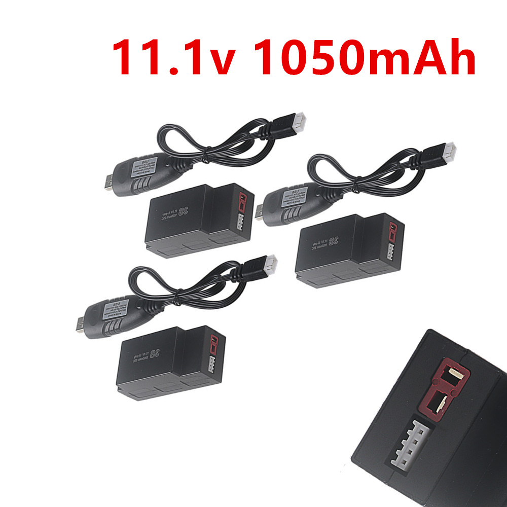 Lipo Battery Charger - 3s 11.1V 1050mAh Oplaadbare Lipo Batterij