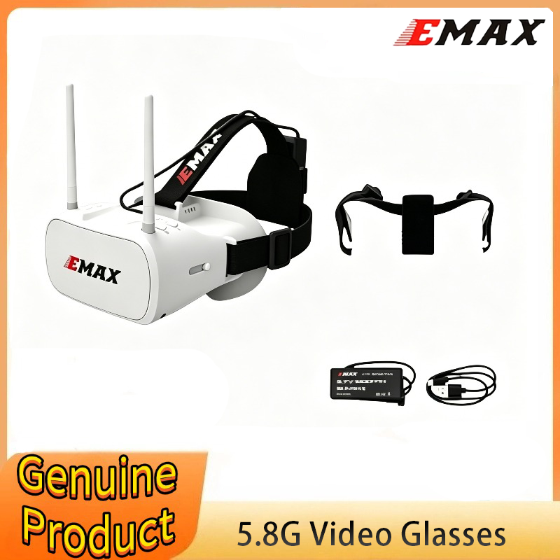 Fpv Goggles Headset - Emax 5.8G 48CH FPV-bril Tinyhawk Diversity