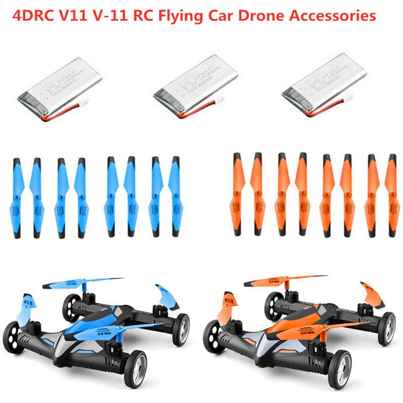 Rc Drone And Flying Car - 4DRC V11 Afstandsbediening Vliegende Auto Drone