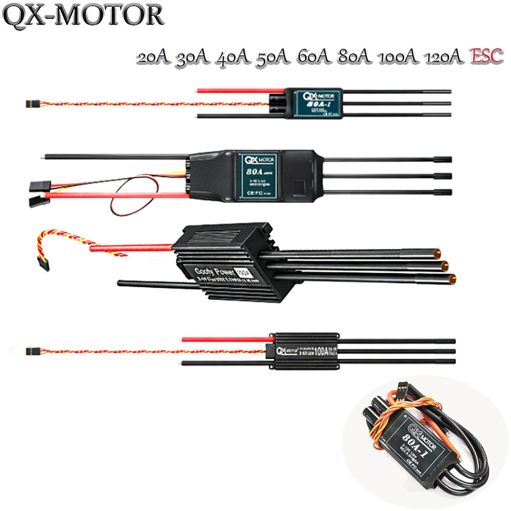 Drone Rc Board - 20A-120A Borstelloze ESC Snelheidsregelaar Compatibel met