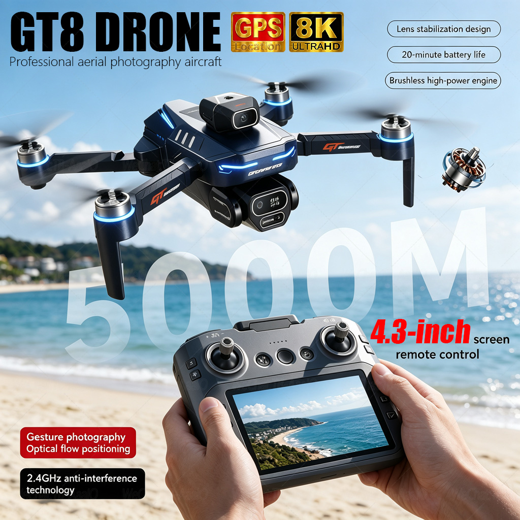 Drone Rc Harness - NIEUWE GT8 HD RC Drone 4K