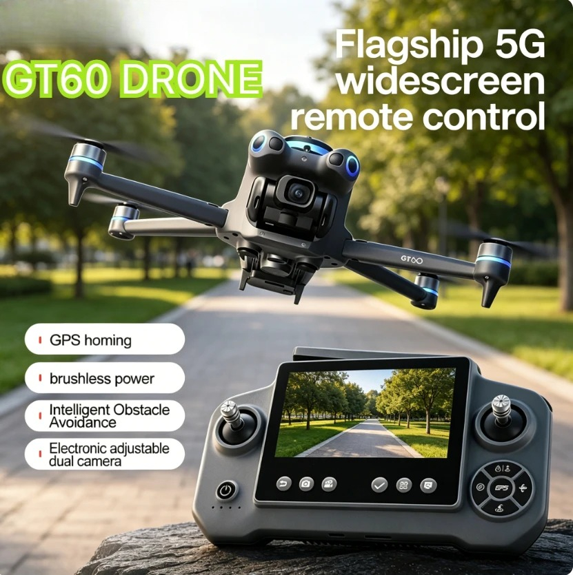 Drone App Rc Fpv - Originele GT60 GPS Opvouwbare RC Quadcopter