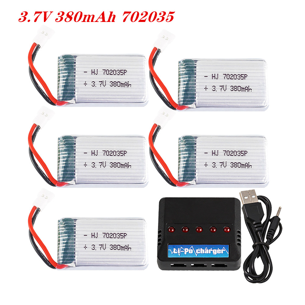 Lipo Battery Charger - 3.7V 380Mah 702035 Lipo Batterij Oplaadbare