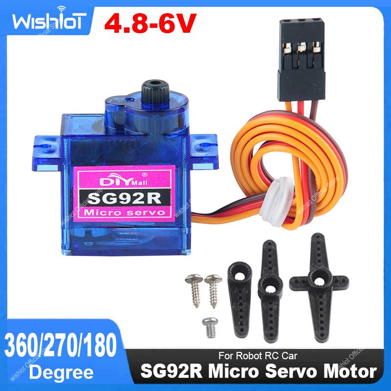 Drone Rcs - SG92R Micro Servomotor 4.8-6V 360/270/180 Graden