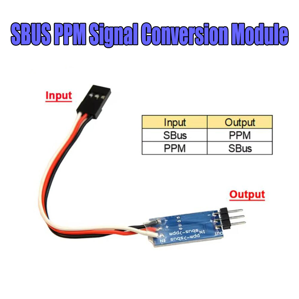 Frsky Receiver Module - SBUS PPM PWM Decorder Signaalconversiemodule Ontvangerconverter