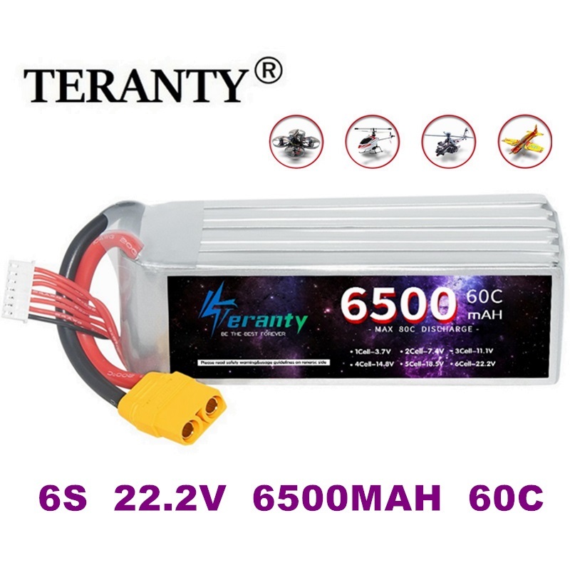 Drone Rc Truck - TERANTY 6S 22.2V Lipo Batterij 6500mAh