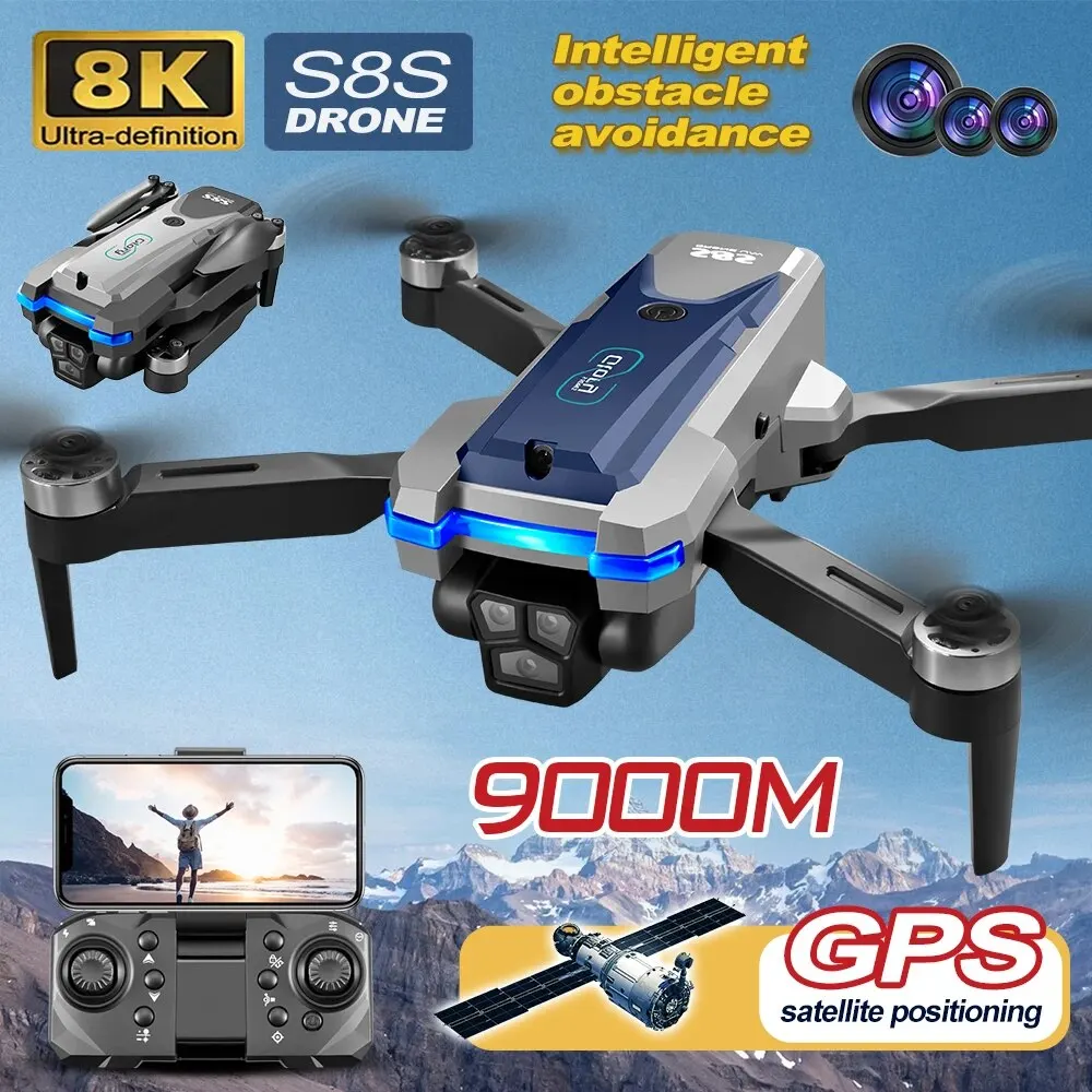 Drone App Rc Fpv - S 8S Gps Drone 5G Wifi