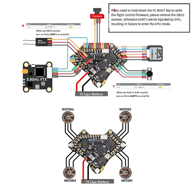 FBIL-F435 NEO 1S AIO Vluchtcon - Drone Rc Flight Controller recensie en prijs