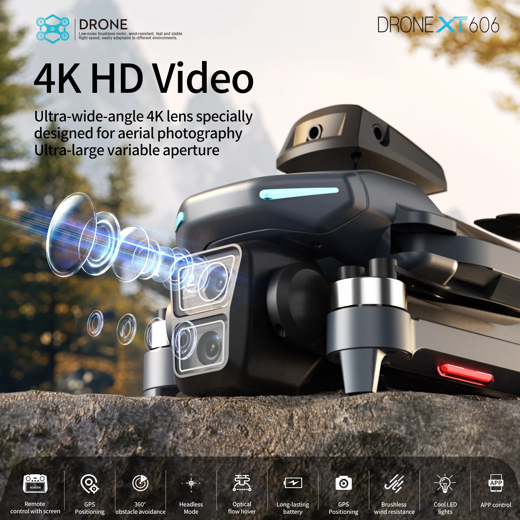 Originele XT606 Drone Professi - Drone App Rc Fpv recensie en prijs