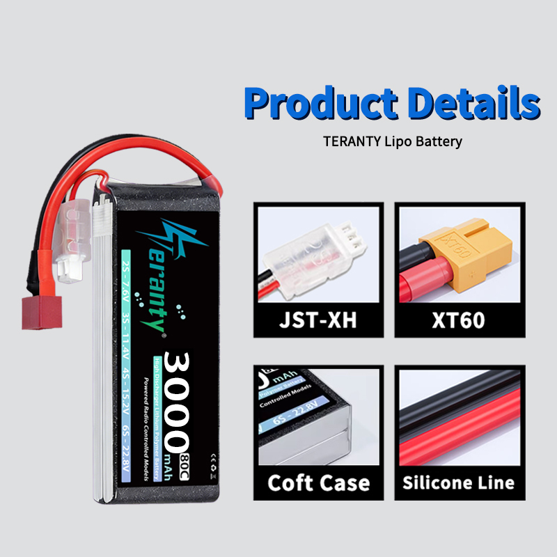 TERANTY 2S 3000mAh Lipo Batter - Drone Rc Board recensie en prijs
