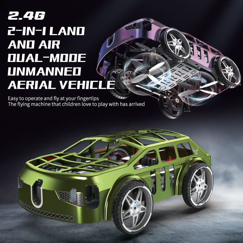 RC Drone 2 in 1 lucht-grond vl - Rc Drone And Flying Car recensie en prijs