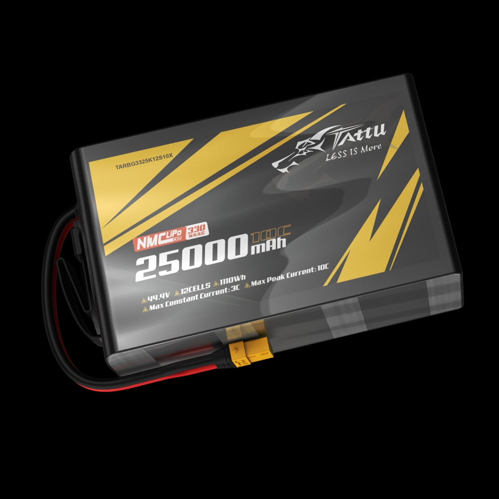 TATTU 25000 mah 10C 44.4 V 12  - Heavy Lift Drone Frame recensie en prijs