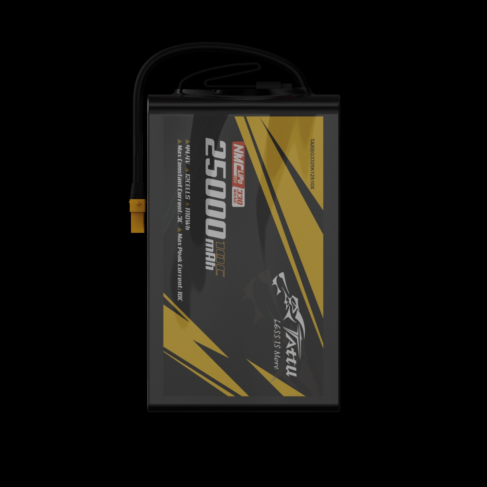 TATTU 25000 mah 10C 44.4 V 12  - Heavy Lift Drone Frame recensie en prijs
