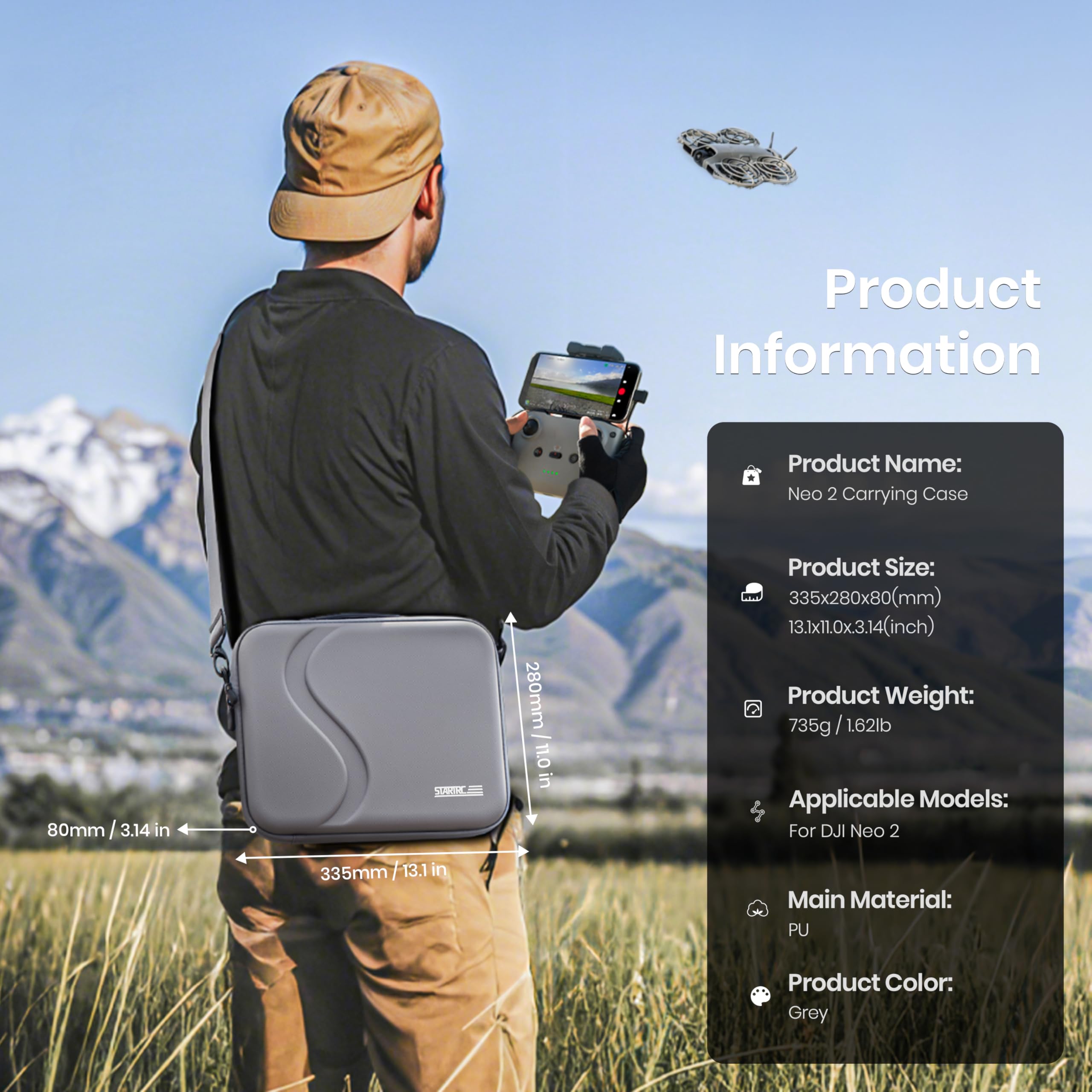 Draagtas voor DJI Neo 2 access - Drone Rc N3 recensie en prijs