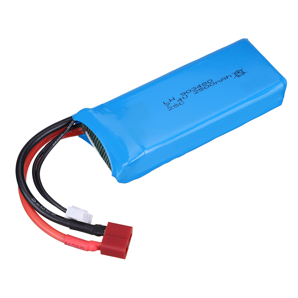 2s 7,4 V 2500 mAh Lipo-batteri - Lipo Battery Charger recensie en prijs