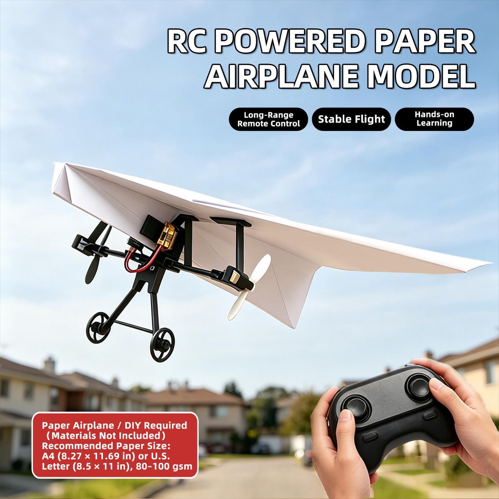 DIY RC Papieren Vliegtuig Kit  - Flight Controller recensie en prijs