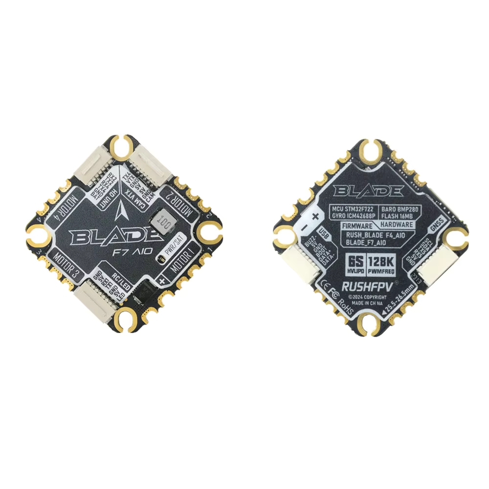 2026 RUSHFPV BLADE F7 45A AIO  - Flight Controller recensie en prijs