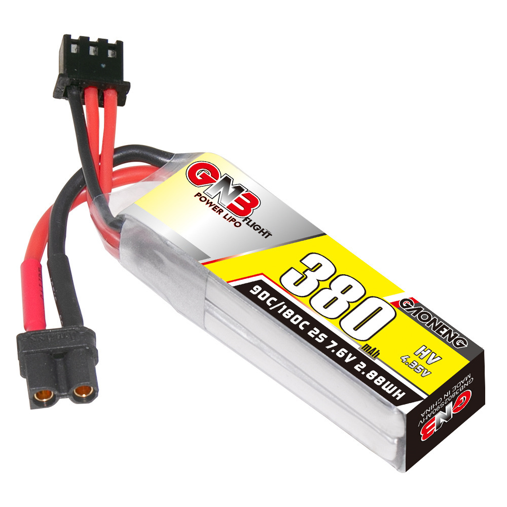 GNB 2S 7.6V 380mAh 90C/180C Li - Drone Rc Board recensie en prijs