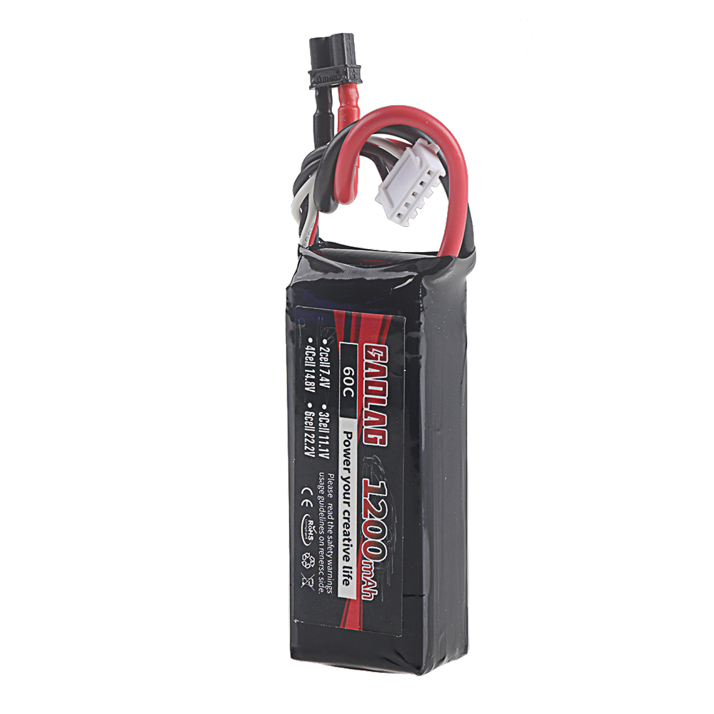 4S 14.8V 1200mAh 60C Lipo Batt - Drone Rc Truck recensie en prijs