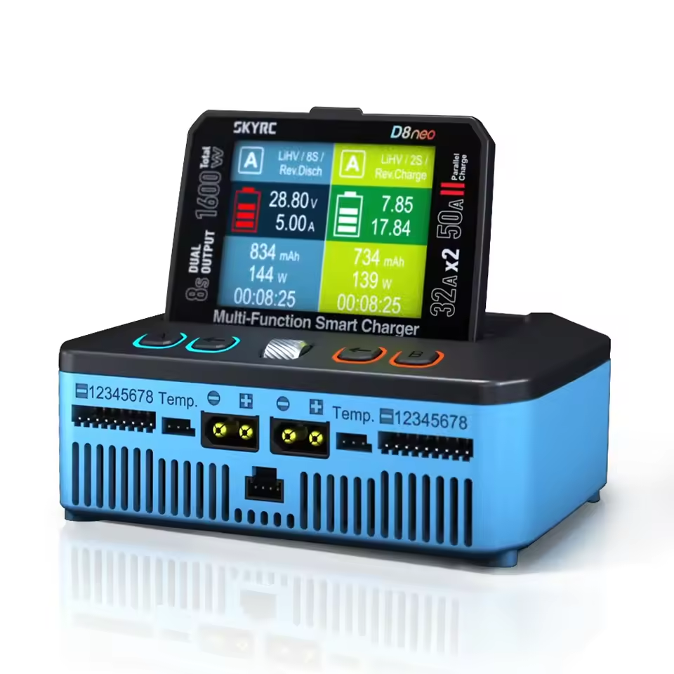 SKYRC D8neo Smart Charger Dubb - Lipo Battery Charger recensie en prijs