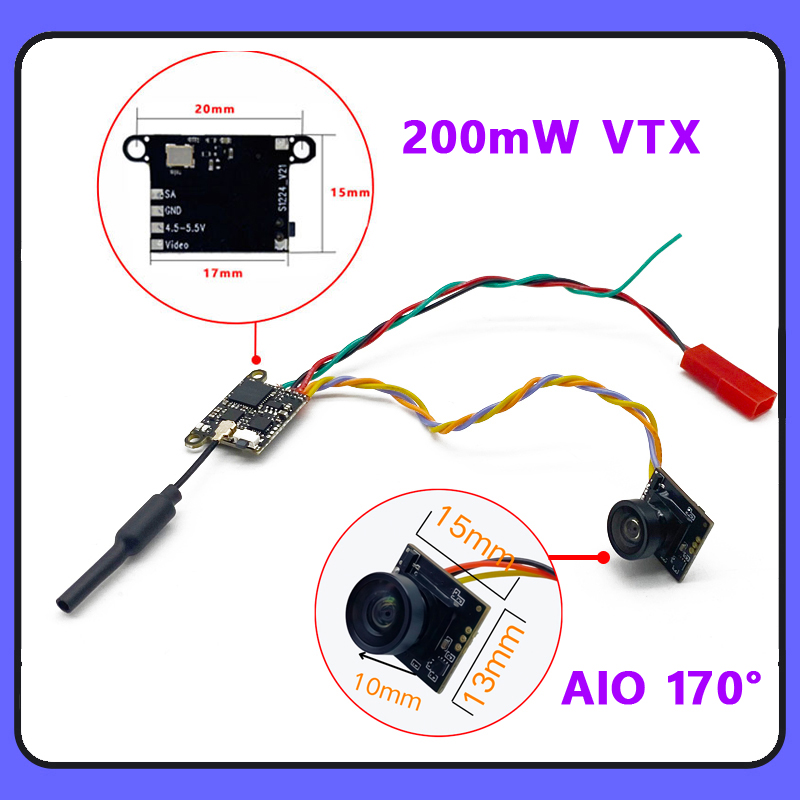 SLONWAKE 5.8G 1200TVL FPV Came - Drone Rc Mini recensie en prijs
