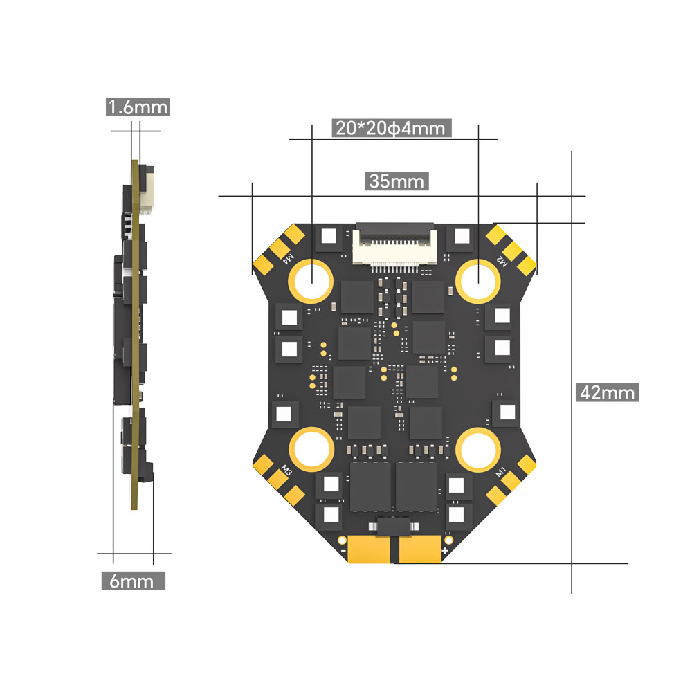 iFlight Borg F7 Mini Stack Fli - Flight Controller recensie en prijs