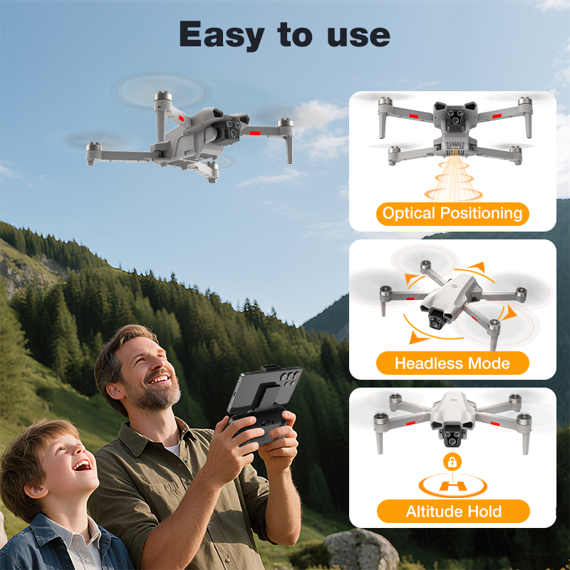 NIEUWE Hot L017 Pro Drone Bors - Drone App Rc Fpv recensie en prijs
