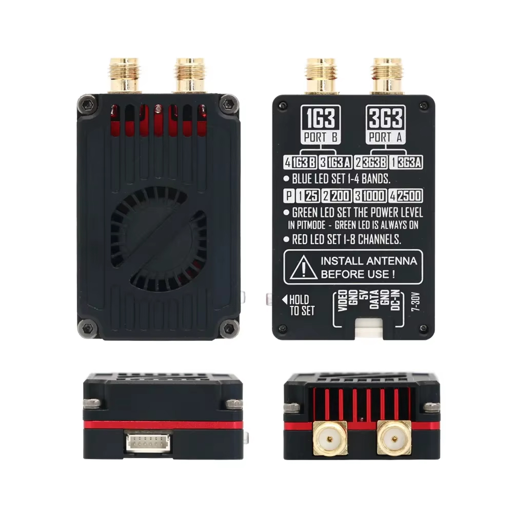 Rushfpv Rush 1.3G/3.3G 4W 7-30 - Vtx Video Transmitter recensie en prijs
