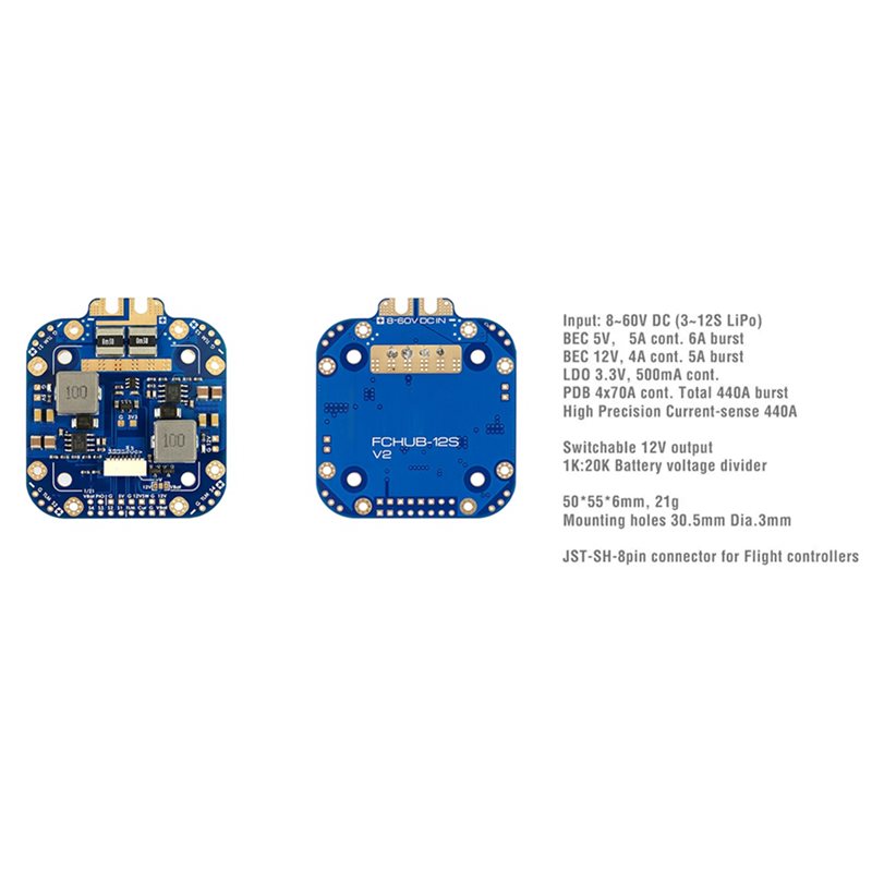 PHILE-3X XCLASS PDB FCHUB-12S  - Drone Rc Board recensie en prijs