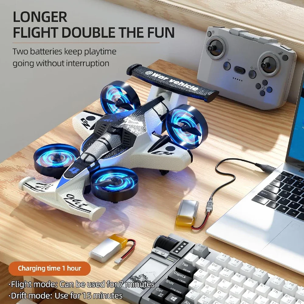 2-in-1 RC Vliegende Drone Auto - Rc Drone And Flying Car recensie en prijs